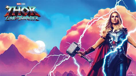 Mighty Thor Love and Thunder Poster Wallpaper, HD Movies 4K Wallpapers ...