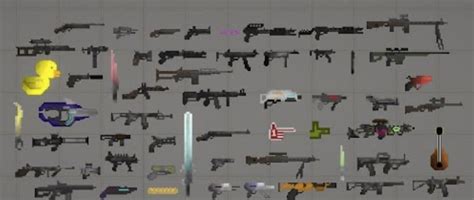 weapons pack for melon playground Mods - Melmod