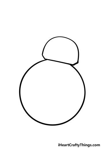 BB8 Drawing - How To Draw BB8 Step By Step