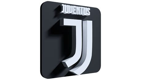 juventus logo print 3d model 3D print model 3D print model 3D model 3D ...