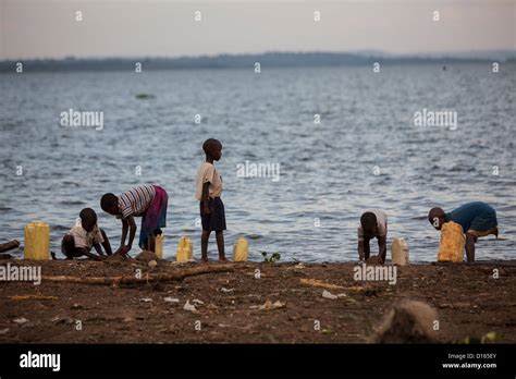 Lake Victoria scene - Bussi Island, Uganda, East Africa Stock Photo - Alamy