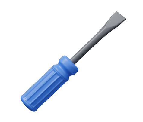 screwdriver flathead 3d icon 21456512 PNG