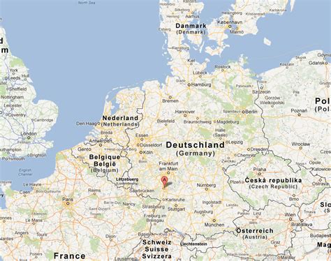 Ludwigshafen Germany Map