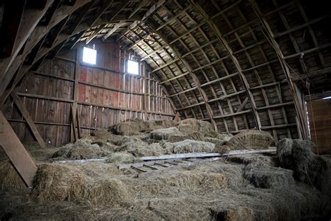 The Hay is in The Barn