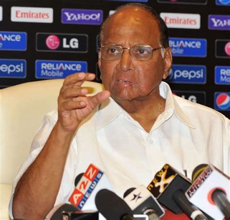 Sharad Pawar address a press conference | ESPNcricinfo.com