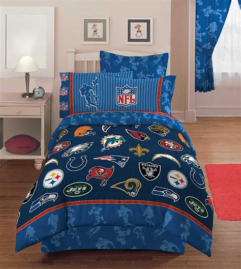 NFL Playoff 4-piece Twin Comforter Set - Free Shipping Today - Overstock.com - 11069053