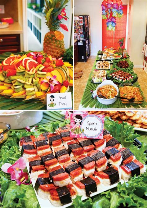 Tropical Oasis Hawaiian Luau Birthday Party // Hostess with the Mostess®