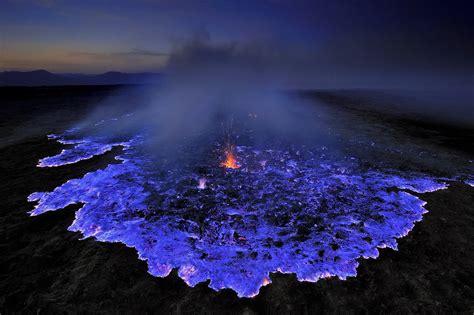 Blue Volcano (Kawah Ijen), Indonesia » Geology Science