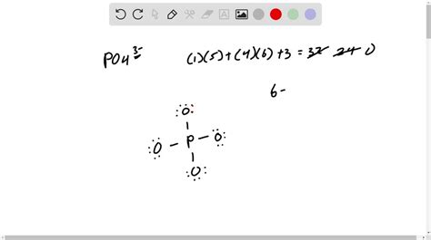 Phosphate Ion Lewis Structure