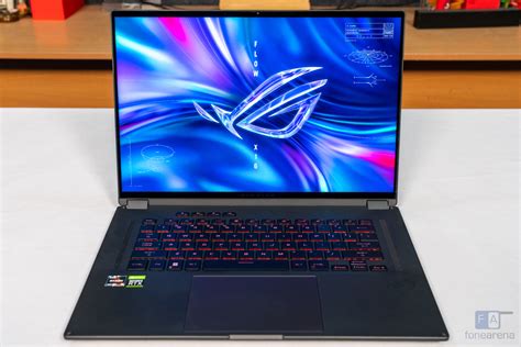 ASUS ROG 16 Touchscreen Gaming Laptop AMD Ryzen 16GB DDR5 Memory NVIDIA ...