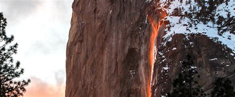 Visit Yosemite Soon to See Firefall