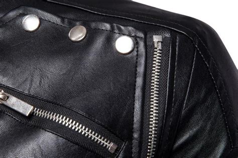 Men's Coat Leather Multi-zipper for Motorcycle Biker Leather Coat Jacket, Leather Biker Jacket ...