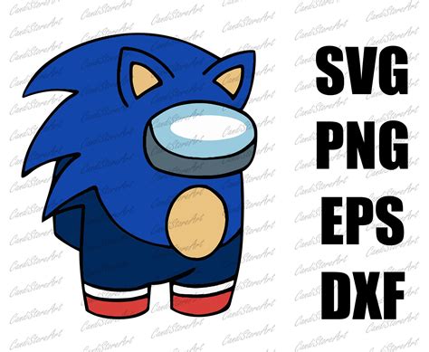 Sonic Among us SVG Sonic The Hedgehog Among Us svg Sonic | Etsy