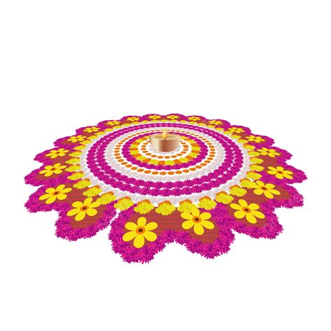 Rangoli Designs Png Free Background Transparent Background Rangoli ...