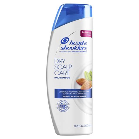 Head and Shoulders Dry Scalp Care Daily-Use Anti-Dandruff Paraben Free Shampoo, 13.5 fl oz ...