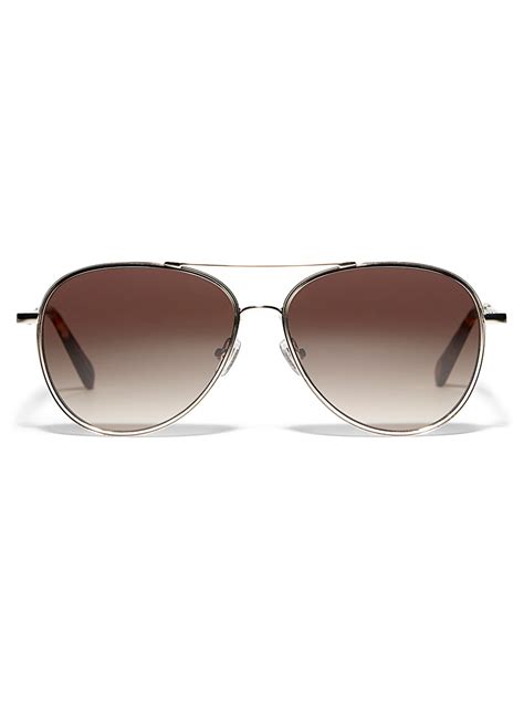 Women's Aviator Sunglasses | Simons Canada