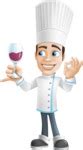 Chef with Uniform Cartoon Vector Character - 109 Illustrations | GraphicMama