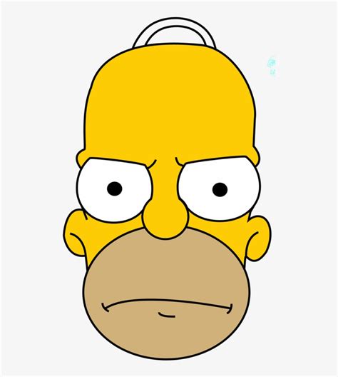 Homer Simpson Face Render Png By 8scorpion-d6mtcmo - Face Homer Png ...