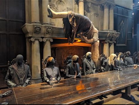 Charity Burbage and the Death Eaters at Warner Bros. Studio tour : r/harrypotter