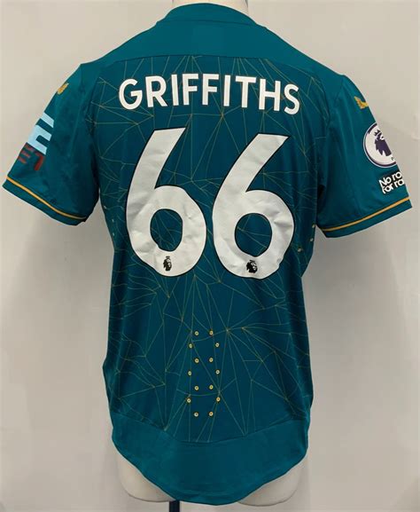 Wolves 2022 - 2023 Match Issued Away Griffiths Large