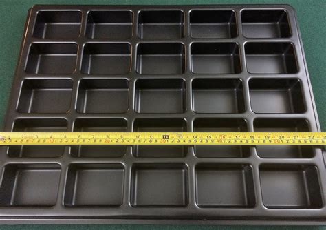 25 Cavity Tray Measured - Engineered Components & Packaging LLC