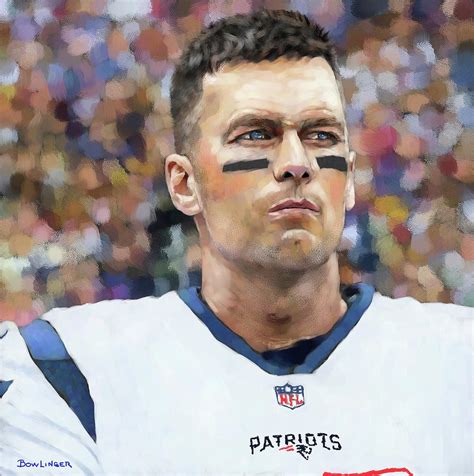 Tom Brady - New England Patriots Digital Art by Scott Bowlinger - Fine ...