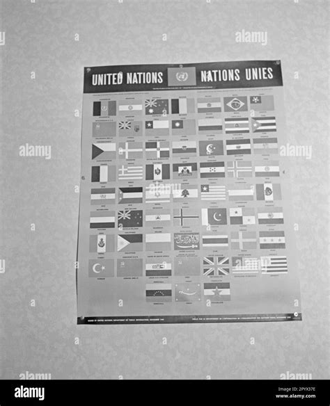 A poster of the United Nations (United Nations Department of Public Information) in English and ...