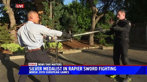 Rapier Sword Fighting Techniques | FOX40