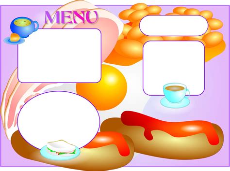 Cafe Menu Template Free Stock Photo - Public Domain Pictures