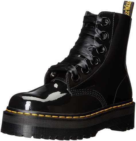 Dr. Martens - Dr. Martens Molly Boots Black - Walmart.com - Walmart.com