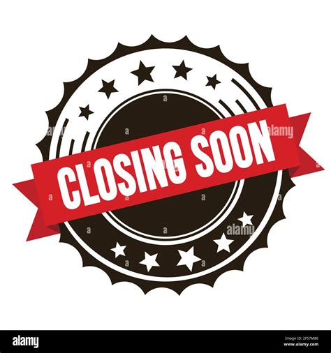 Closing soon hi-res stock photography and images - Alamy