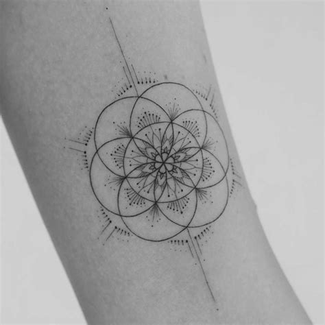 Flower Of Life Tattoo