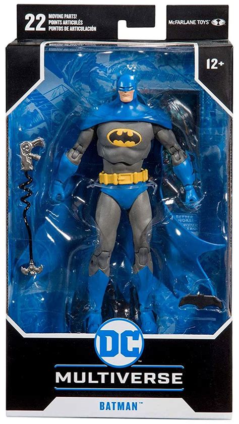 McFarlane Toys DC Multiverse Batman 7 Action Figure Detective Comics 1000, Blue Suit Chase Varia ...