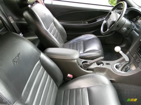 Black Roush Sport Leather Interior 2002 Ford Mustang Roush Stage 3 ...