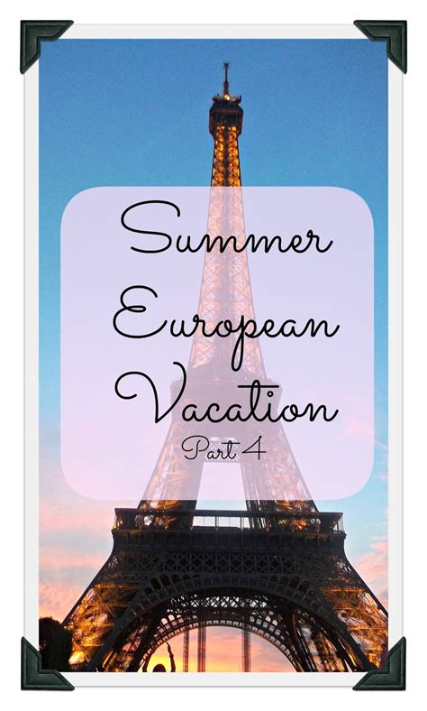 crazylou: Summer European Vacation, Part 4--Paris