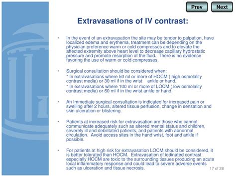 PPT - Contrast Media Reactions : Management and Preventions Department of Radiology PowerPoint ...