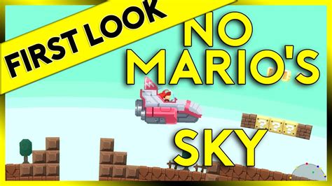 First Look At - No Mario's Sky (Mario & No Man's Sky Gameplay Mashup) - YouTube