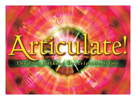 Articulate! Cards | Articulate board game, Board games for kids, Family games