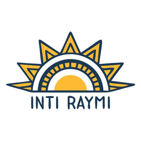 Inti Raymi Logo / Religious Festival Inti Raymi Inca Celebration Of The ...