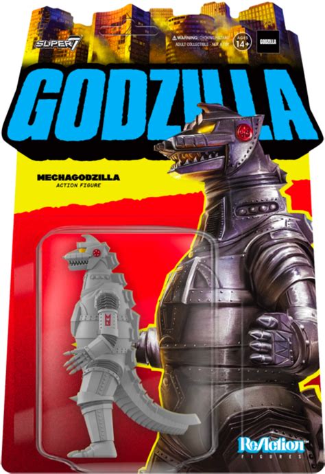 Godzilla vs. Mechagodzilla (1974) - Mechagodzilla ReAction 3.75” Action ...