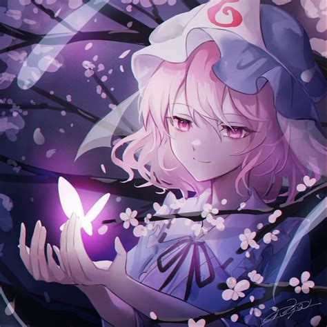 Saigyouji Yuyuko (Yuyuko Saigyouji) - Touhou - Image by 68 zusao #3854546 - Zerochan Anime Image ...