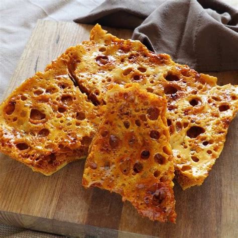 Honeycomb Toffee Recipe: How to make Honeycomb Toffee Recipe Home | Homemade Honeycomb Toffee ...