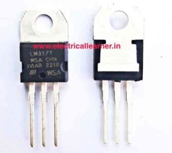 LM317T Adjustable Voltage Regulator IC - 5PCs