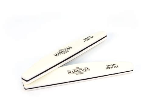 100/180 Grit Foam Nail File | The Manicure Company Professional Nails