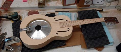 A Resonator Guitar - by dan mosheim @ LumberJocks.com ~ woodworking community