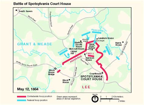 Battle of Spotsylvania Court House: Battlefield Map