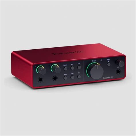 FOCUSRITE SCARLETT 2i2 (4RD GEN) - Pustudio.vn