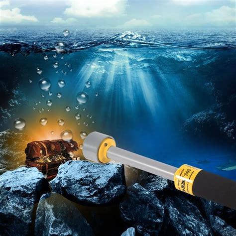 PI iking 740 Metal Detector 30m Waterproof Underwater Metal Detector Pulse Induction Portable ...