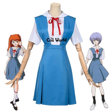 Neon Genesis Evangelion EVA Asuka Langley Soryu/Ayanami Rei Cosplay ...