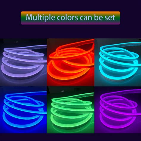 Color Changing Waterproof Led Tape Lights 10ft Wireless Smart Phone App Control